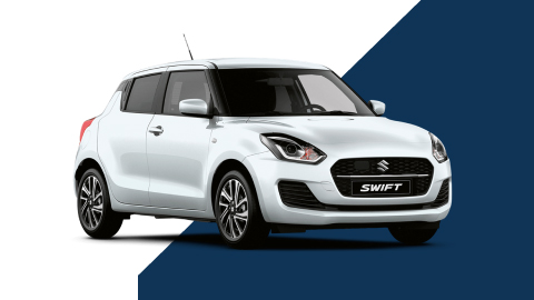 White Suzuki Swift