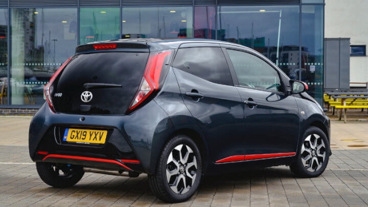 Used Toyota AYGO Exterior, Rear