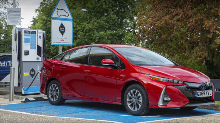 Used Toyota Prius Plug-in Charging