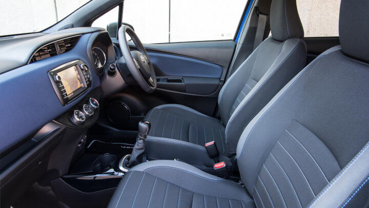 Used Toyota Yaris, Interior