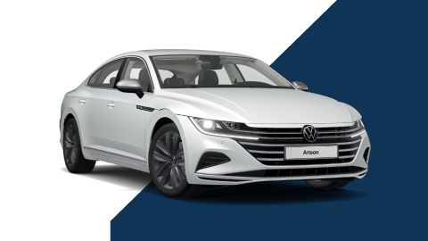 White Volkswagen Arteon