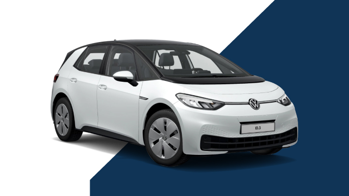 White Volkswagen ID.3