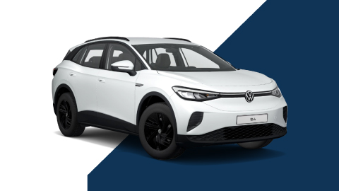 White Volkswagen ID4