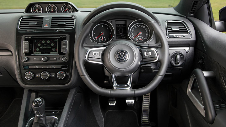 Volkswagen Scirocco cabin