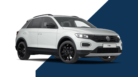 White Volkswagen T-Roc