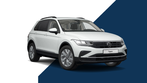 White Volkswagen Tiguan