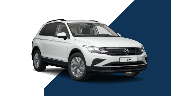 White Volkswagen Tiguan