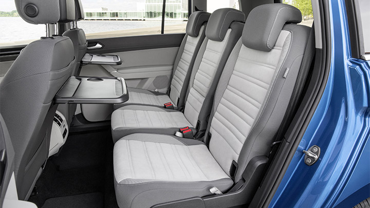 Volkswagen Touran rear seats