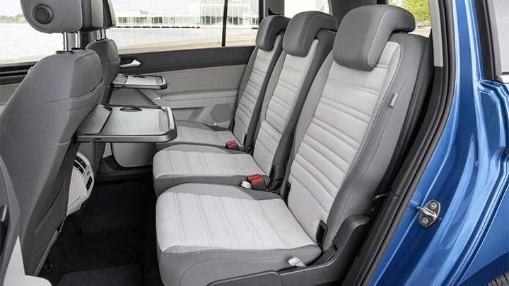 Volkswagen Touran rear seats