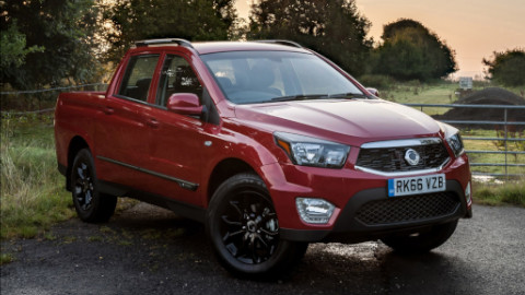 Ssangyong Musso Front