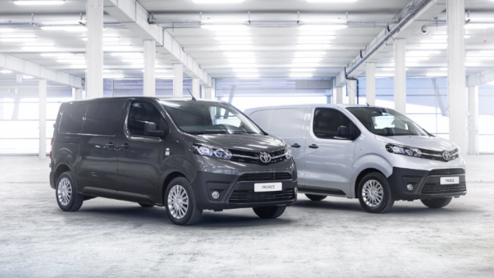 Toyota Proace Van Range
