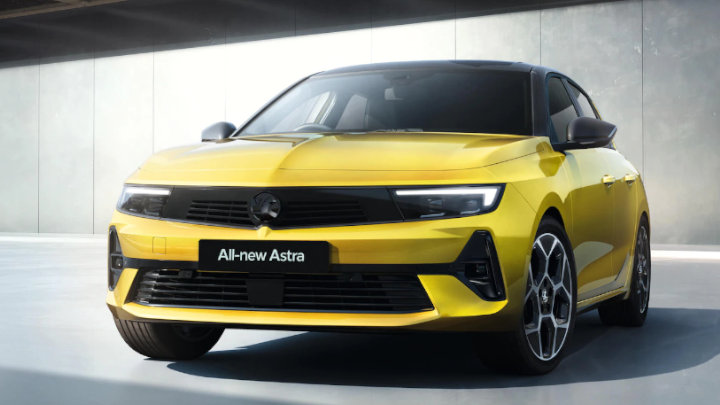 2022 Vauxhall Astra Front