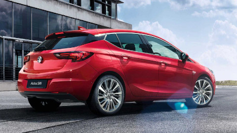 Vauxhall Astra, Rear