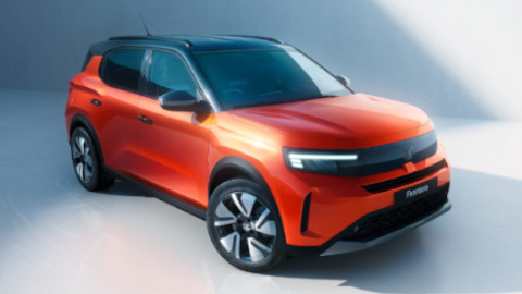 Vauxhall Frontera Orange Angle