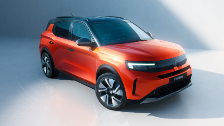 Vauxhall Frontera Orange Angle 