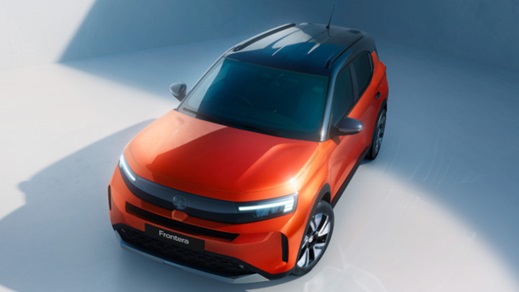 Vauxhall Frontera Orange Raised Angle