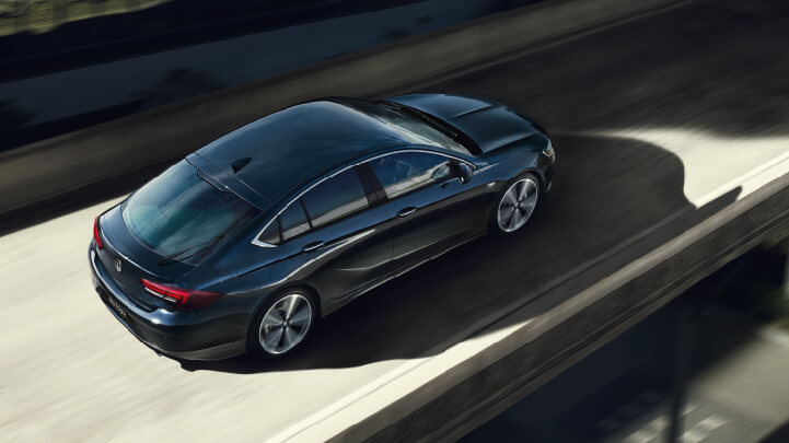Vauxhall Insignia driving on the road