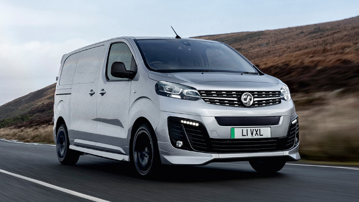 Silver Vauxhall Vivaro GS Line