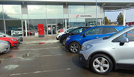 evans halshaw van centre