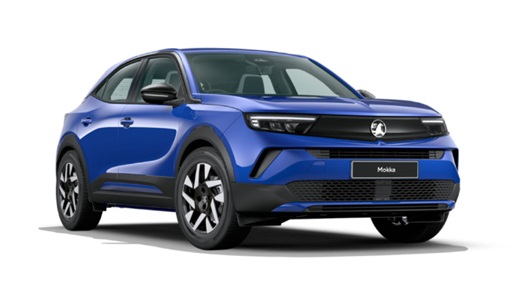 Vauxhall Mokka in Colibri Blue