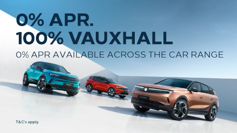 Save an additional £500^ when choosing your new Vauxhall between 23rd August-8th September 2025.
