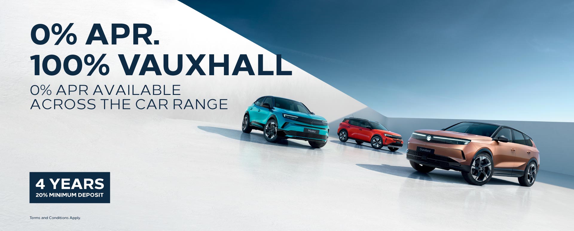 100% Vauxhall promotion asset