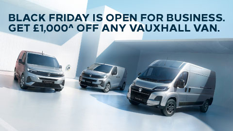 Vauxhall Black Friday promotion