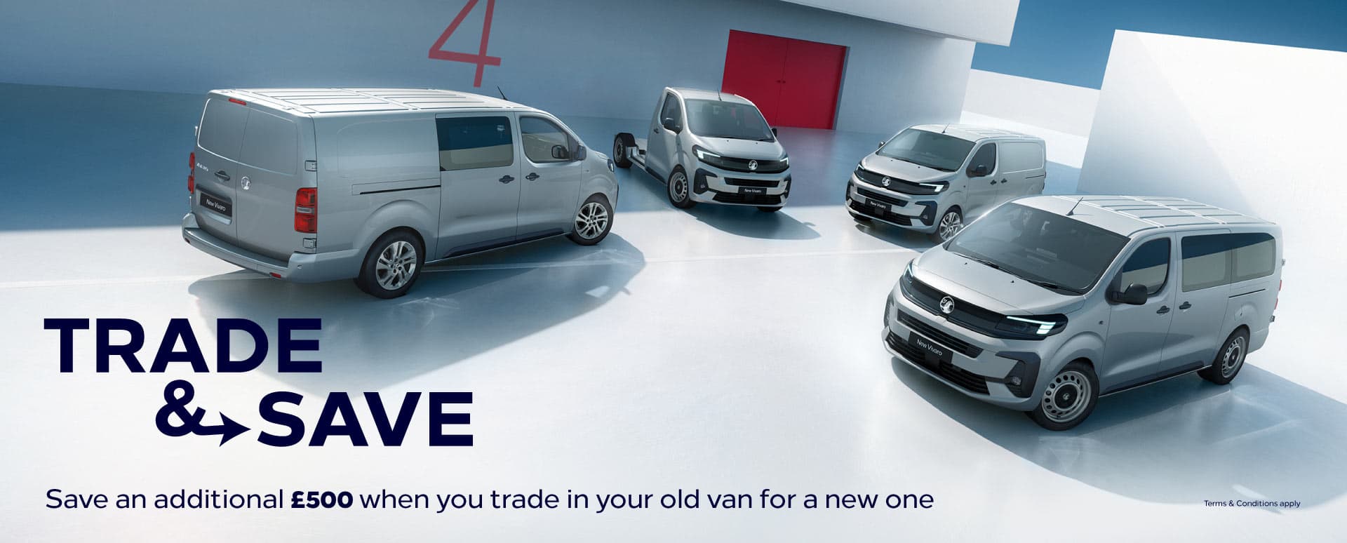 Vauxhall Commercial Vehicle Trade & Save Sale Event