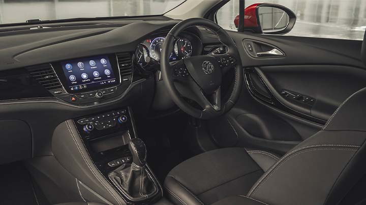 vauxhall astra interior