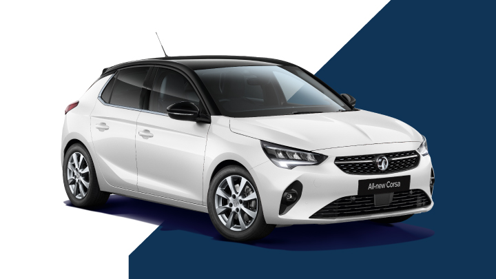 white vauxhall corsa