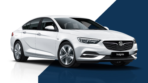 white vauxhall insignia
