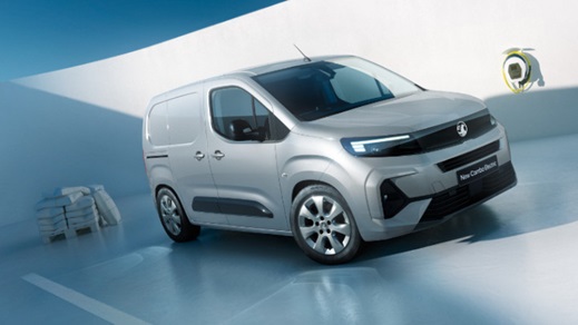 Vauxhall Combo Electric Front Angle in Silver