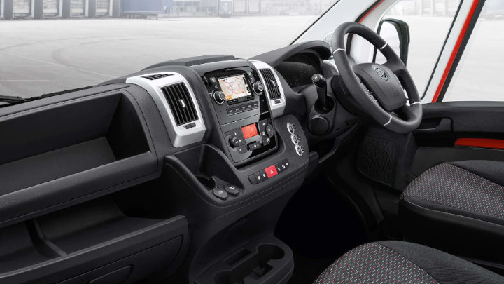Vauxhall Movano Van Interior, Dashboard,