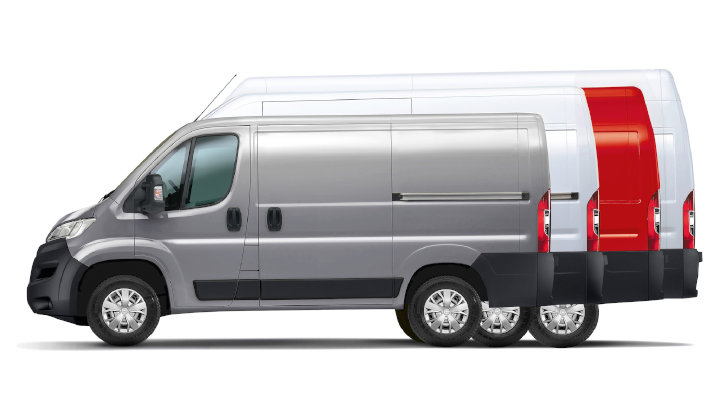 Vauxhall Movano Van Sizes