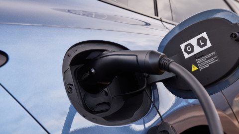 Light Blue BYD SEAL Charging