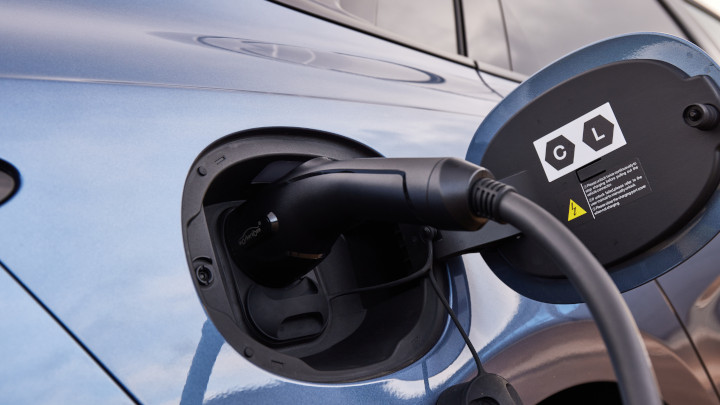 Light Blue BYD SEAL Charging