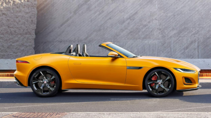 Jaguar F-TYPE Convertible Side Profile