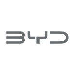 BYD Logo on a White Background